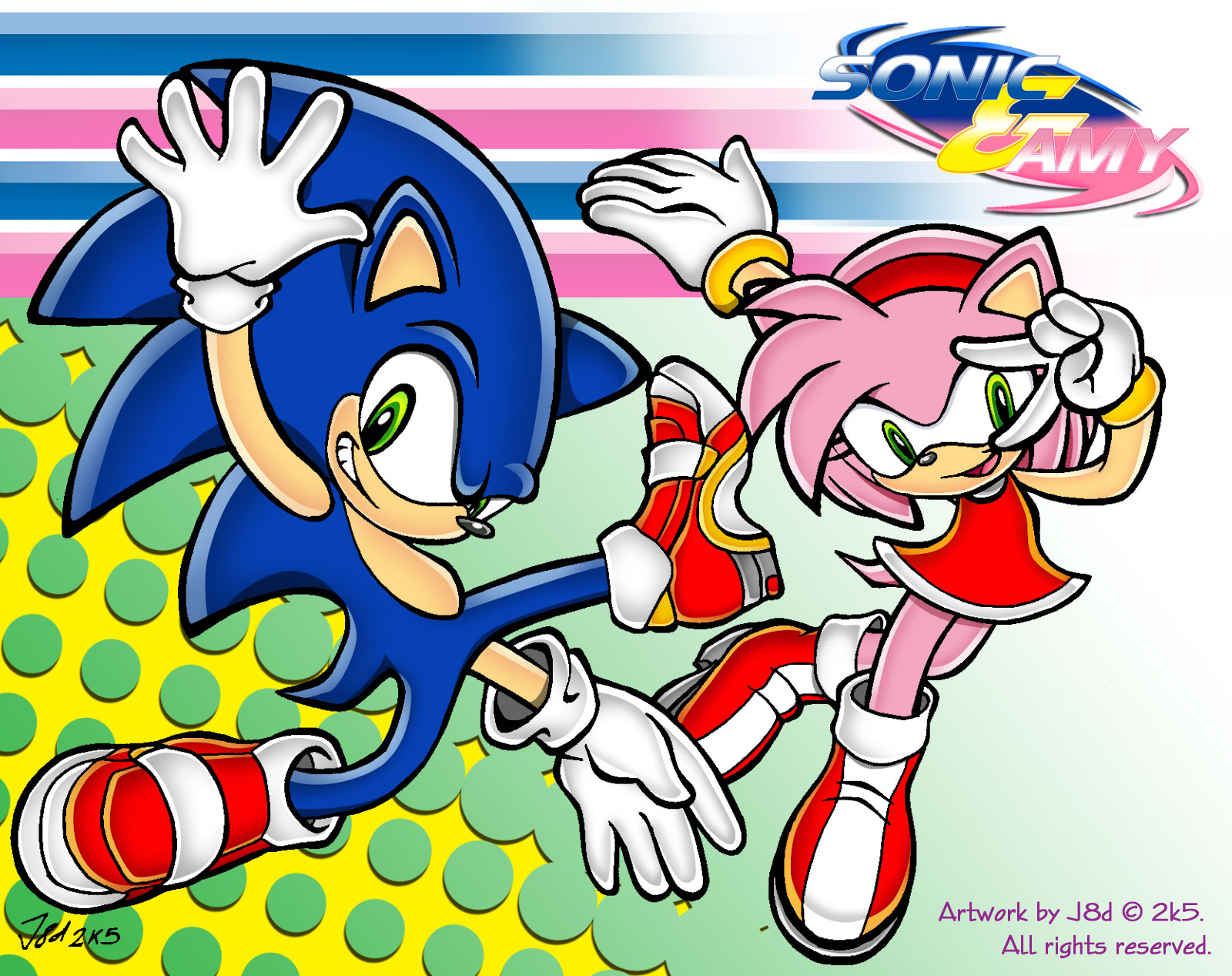 Sonic and Amy