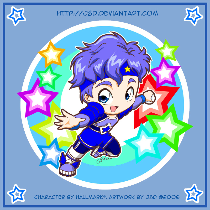 Chibi Buddy Blue