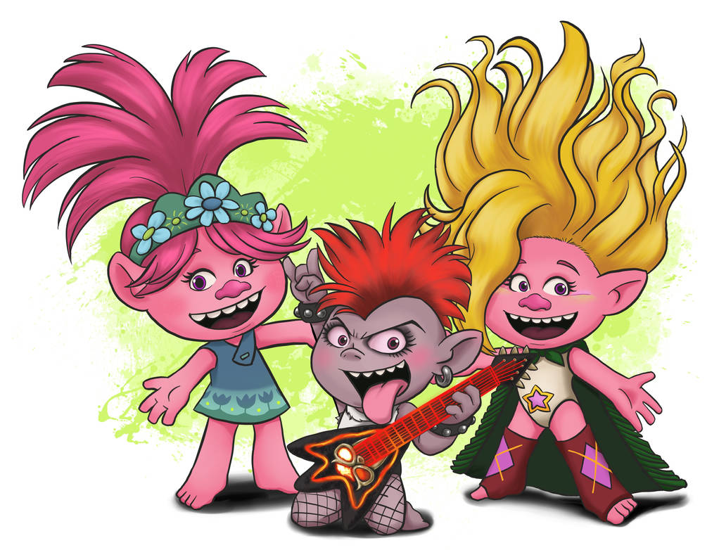 Rock On Trolls by J8d on DeviantArt