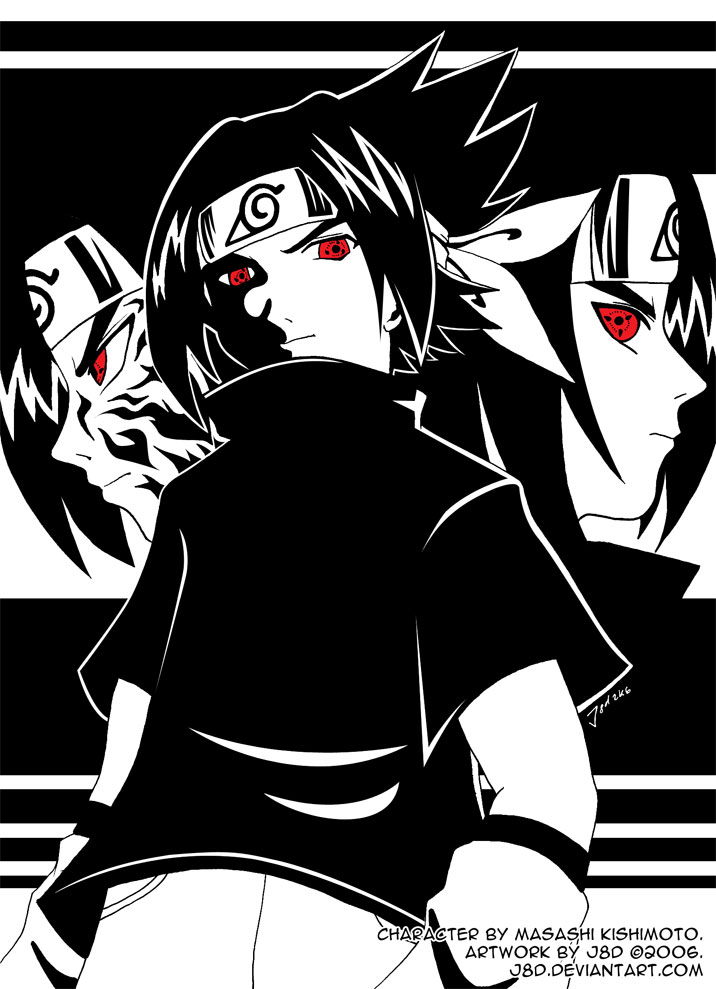 Sasuke: On Black and Red