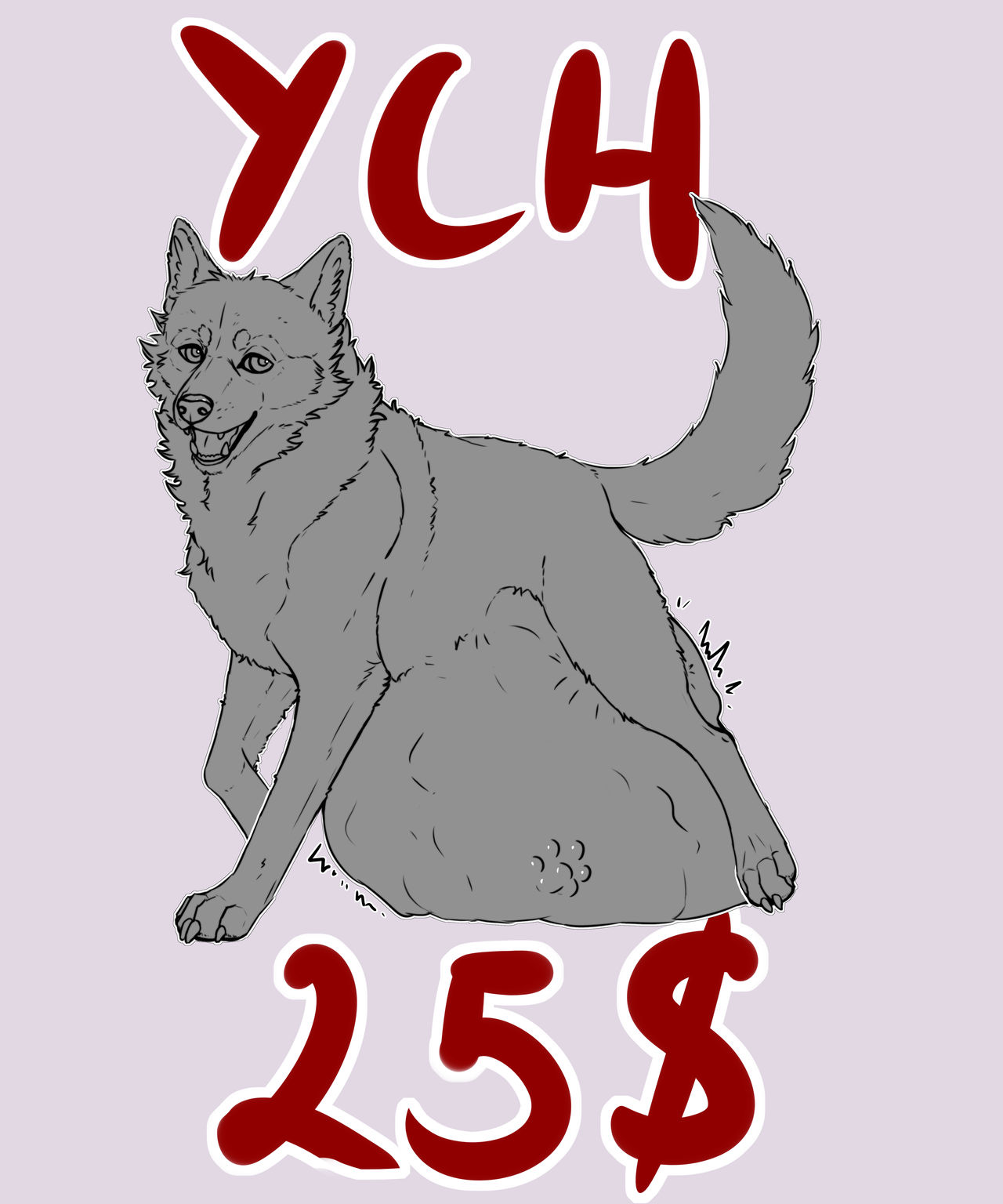 Python Vore Wolf YCH VORE wolf feral by lesventin on DeviantArt