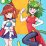 Arle and Draco- Puyo Pop
