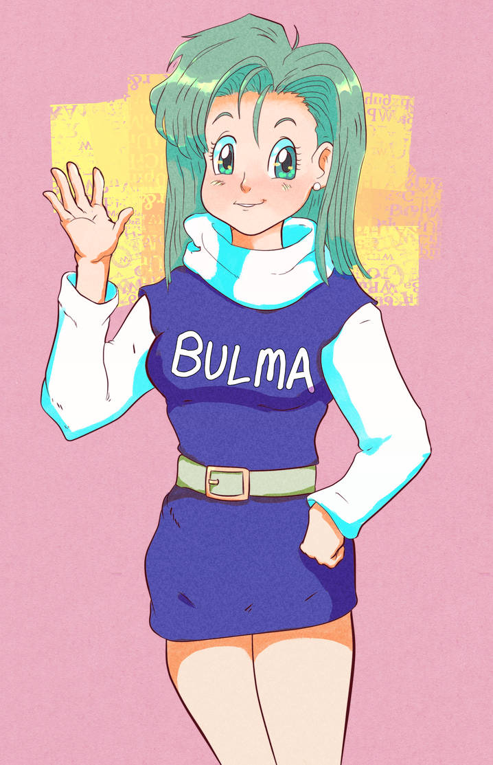 Bulma Cursive Bulma by PencilForge on DeviantArt