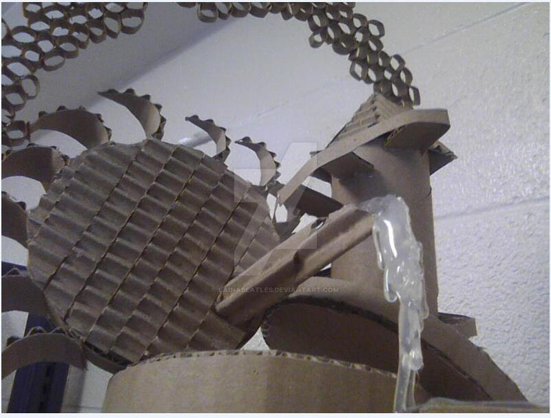 Waterfall Model Using Cardboard cardboard waterfall3 by LainaBeatles on DeviantArt
