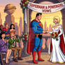 Superman And Powergirl Getting Married 1