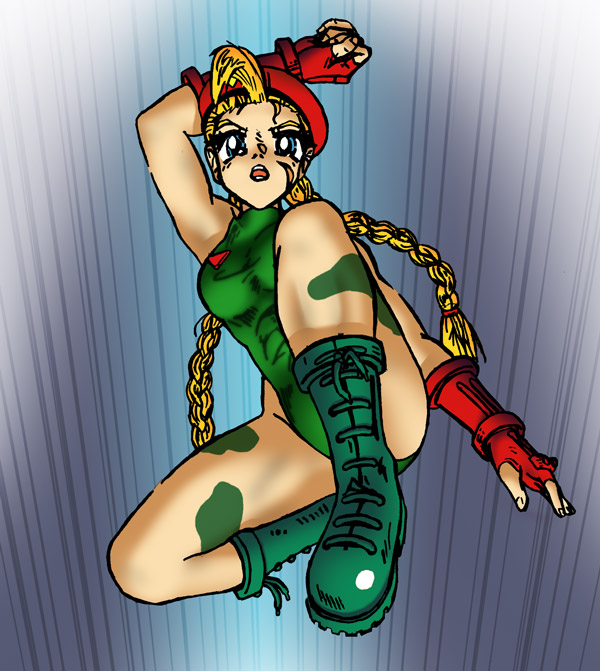 Cammy jump kick