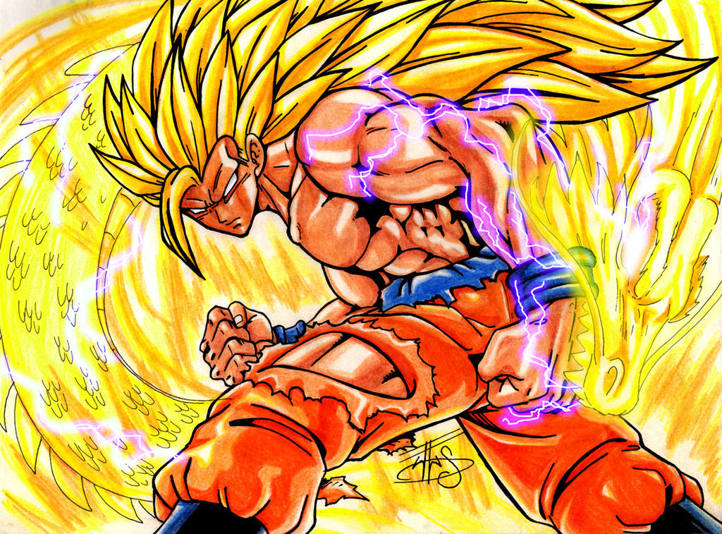 Goku SSJ3 by Darkpegasojls on DeviantArt