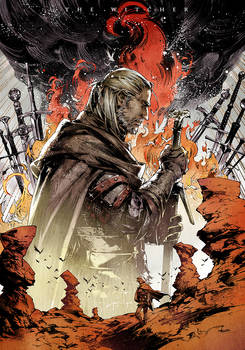 Novel cover The witcher vol.4