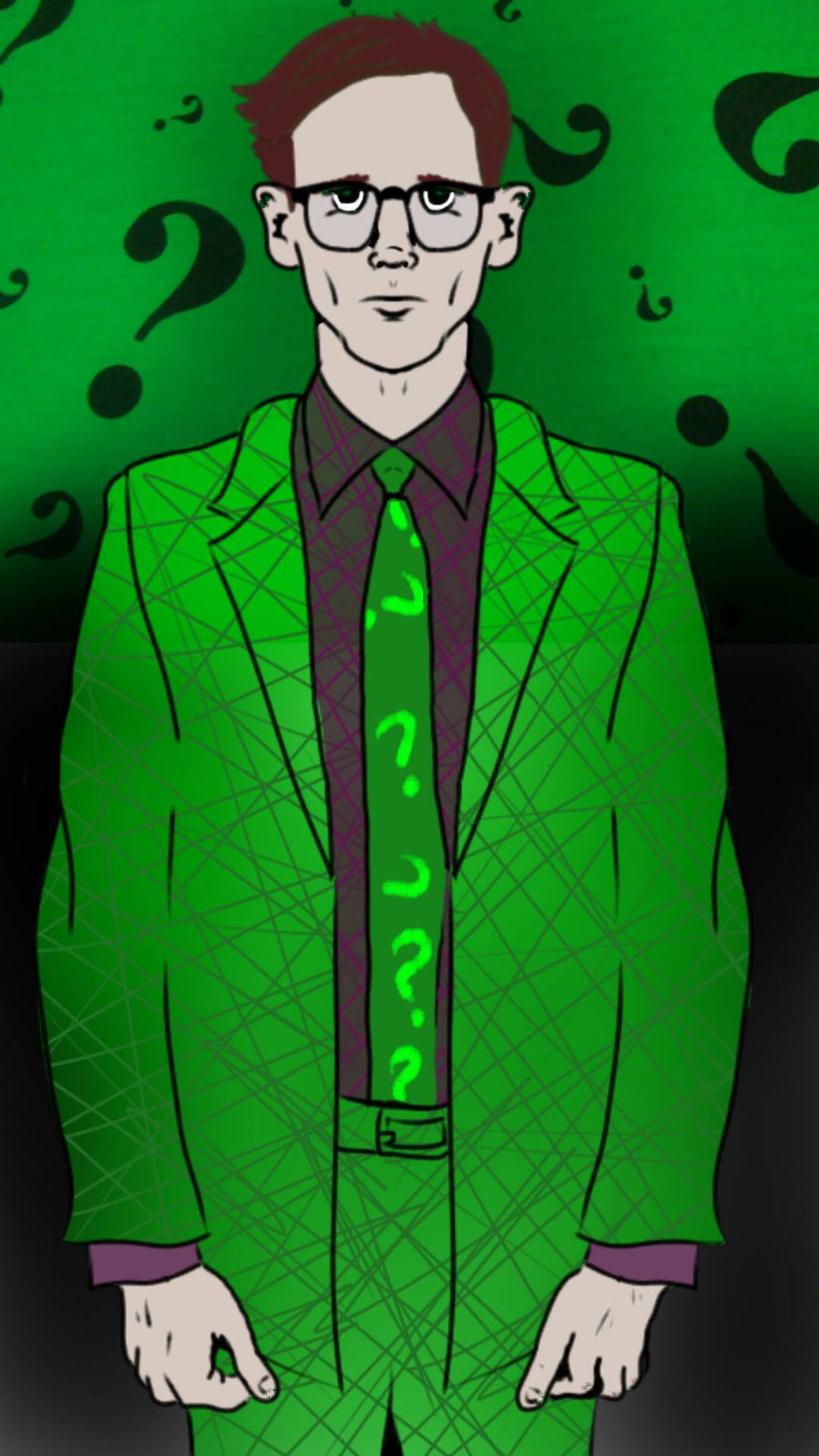 Ngyma Riddler Edward Nygma / The Riddler by jziv on DeviantArt