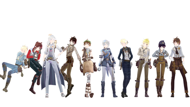 My IDENTITY V models edit 1