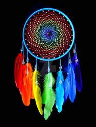 Rainbow Dream Catcher