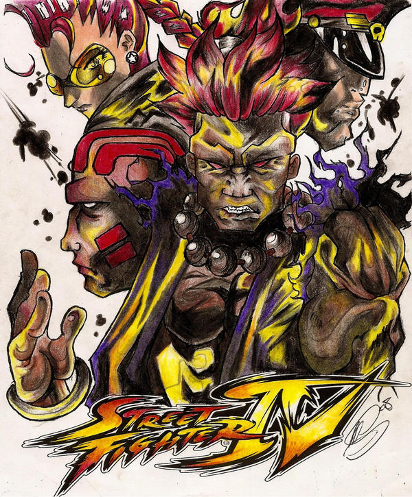 Street fighter 4 -colored- by EXOgreyfox on DeviantArt