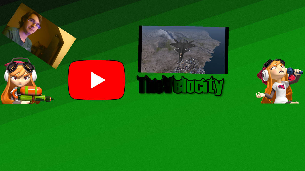 My OFFICIAL Youtube channel art! by Rois738 on DeviantArt