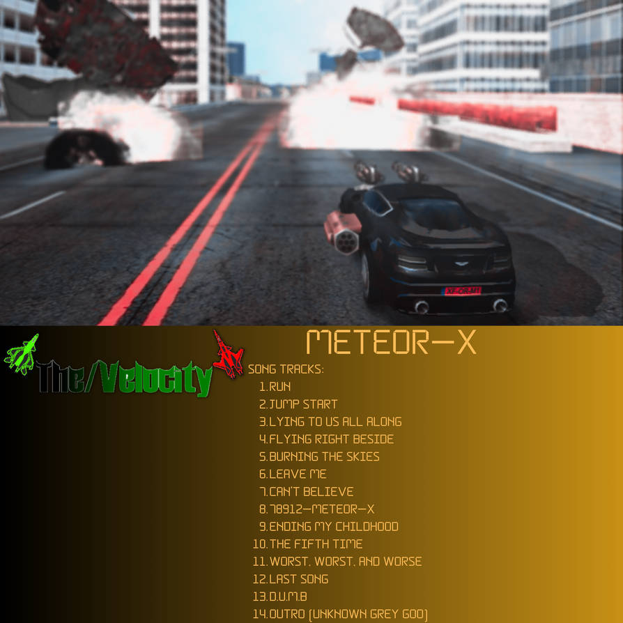 Meteor-X (Album Cover) by Rois738 on DeviantArt