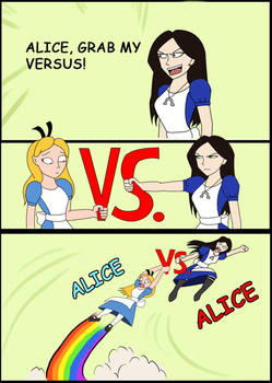 Grab My... Alice vs Alice - Fan Art