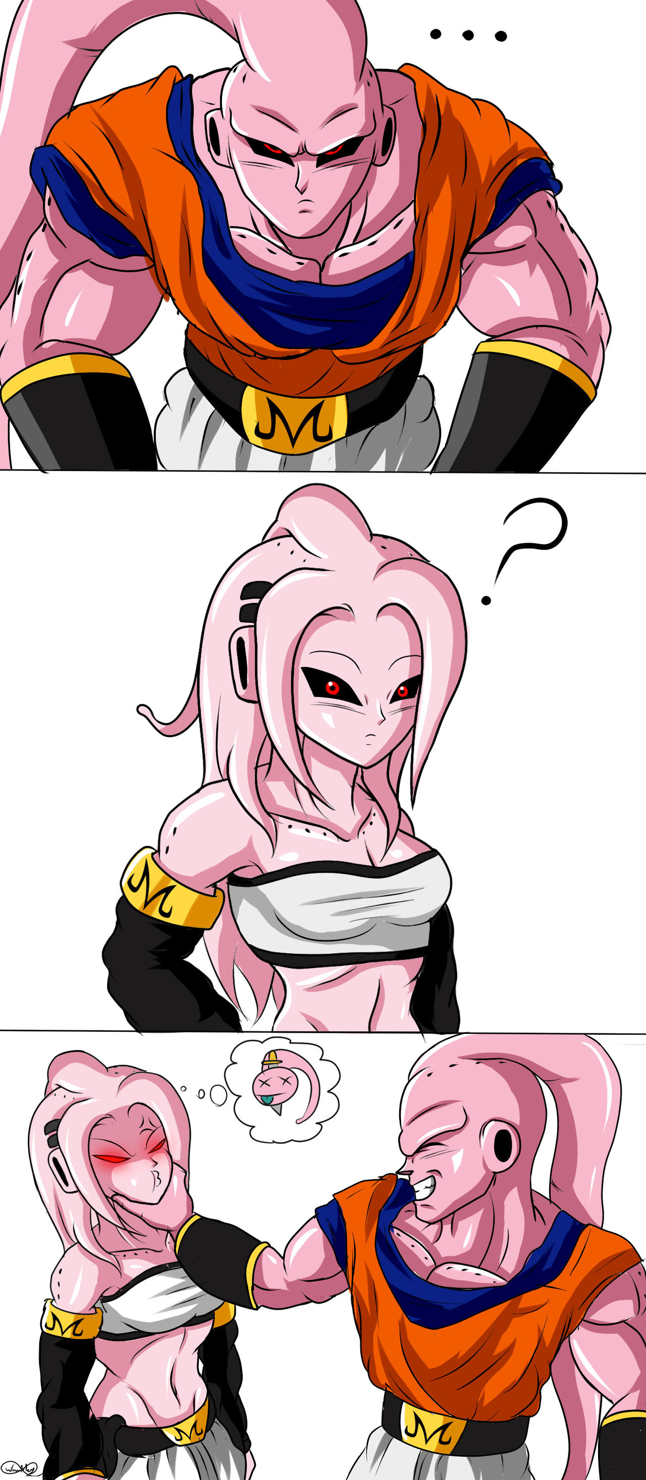 Majin Comic by WembleyAraujo on DeviantArt