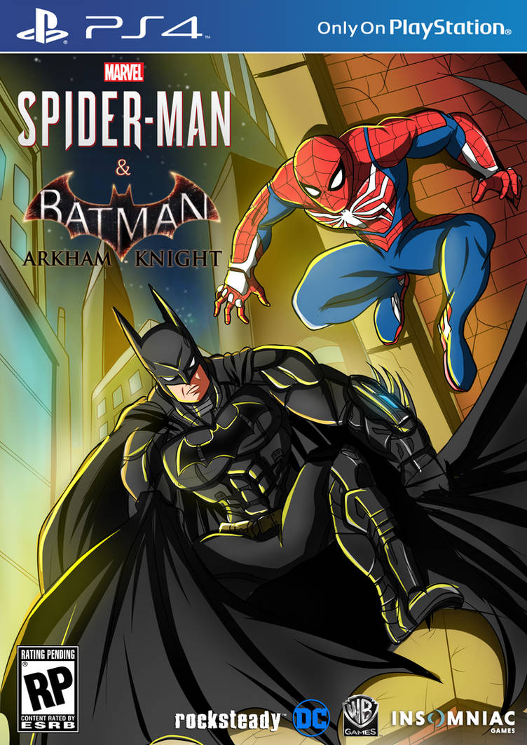 PS4 Spider-Man and Batman by WembleyAraujo on DeviantArt