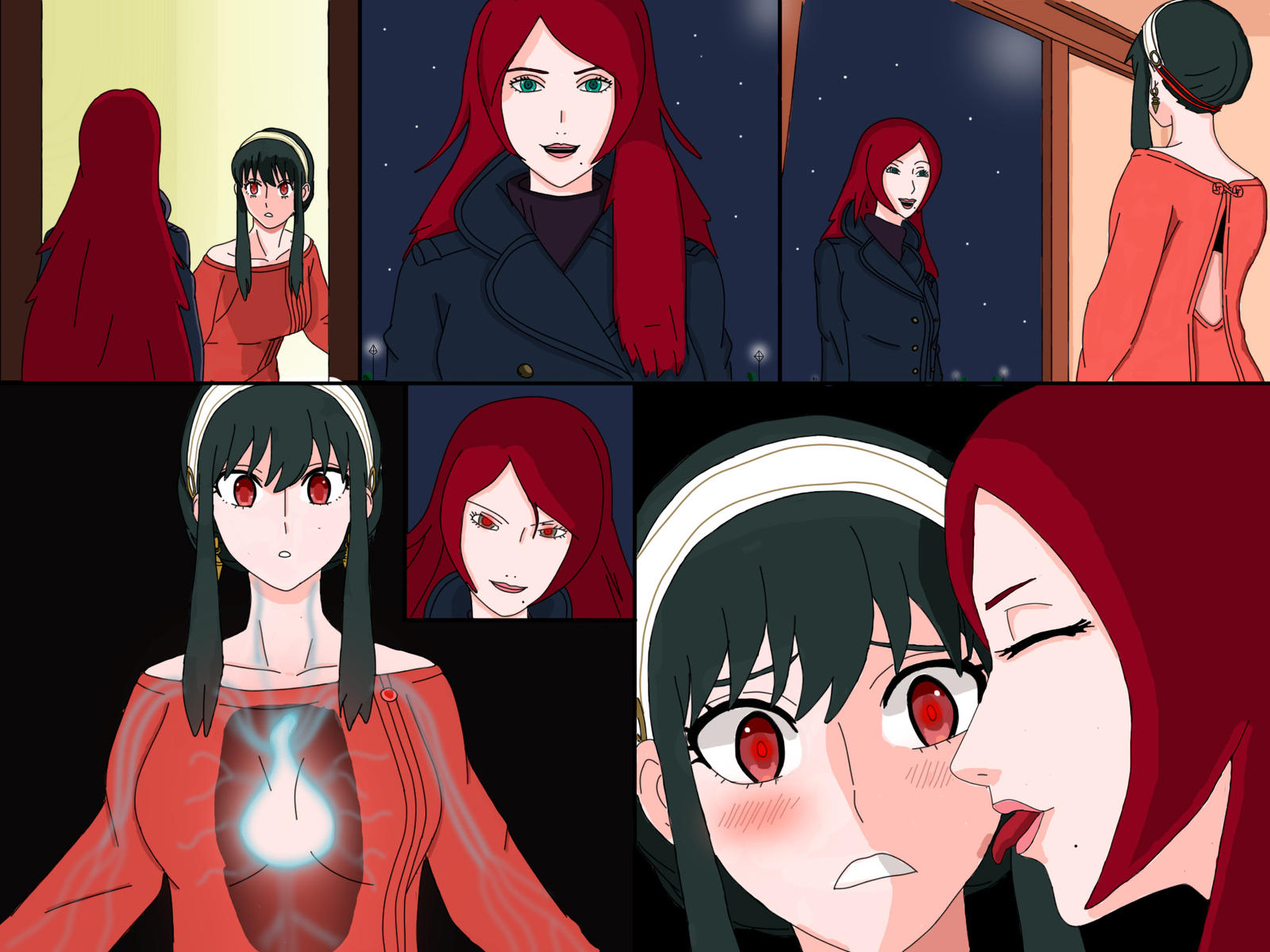 A Soul Stealing Guest... Panel 1. by elgringomkposta on DeviantArt