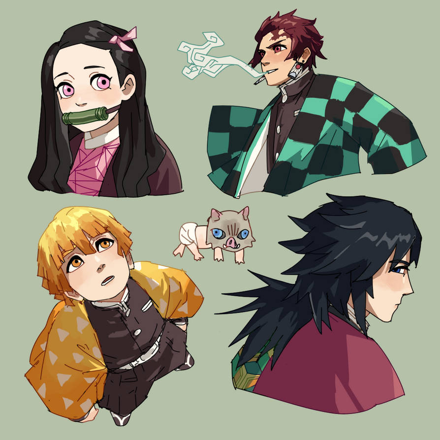 Hitji Deviantart Demon Slayer Fanart by motaberrie on DeviantArt