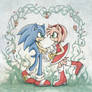 Sonic with some Roses