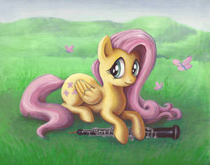 Fluttershy and her Oboe