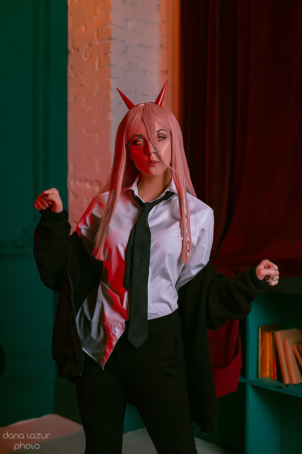 Chainsaw Man Power Cosplay By Daria Lazur On DeviantArt chainsaw-man-power-cosplay-by-daria-lazur-on-deviantart