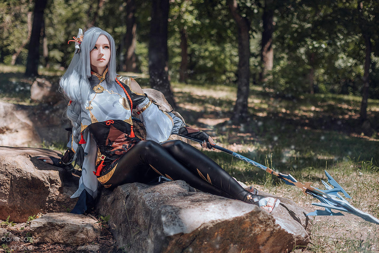 Genshin Impact Shenhe cosplay by Daria-Lazur on DeviantArt