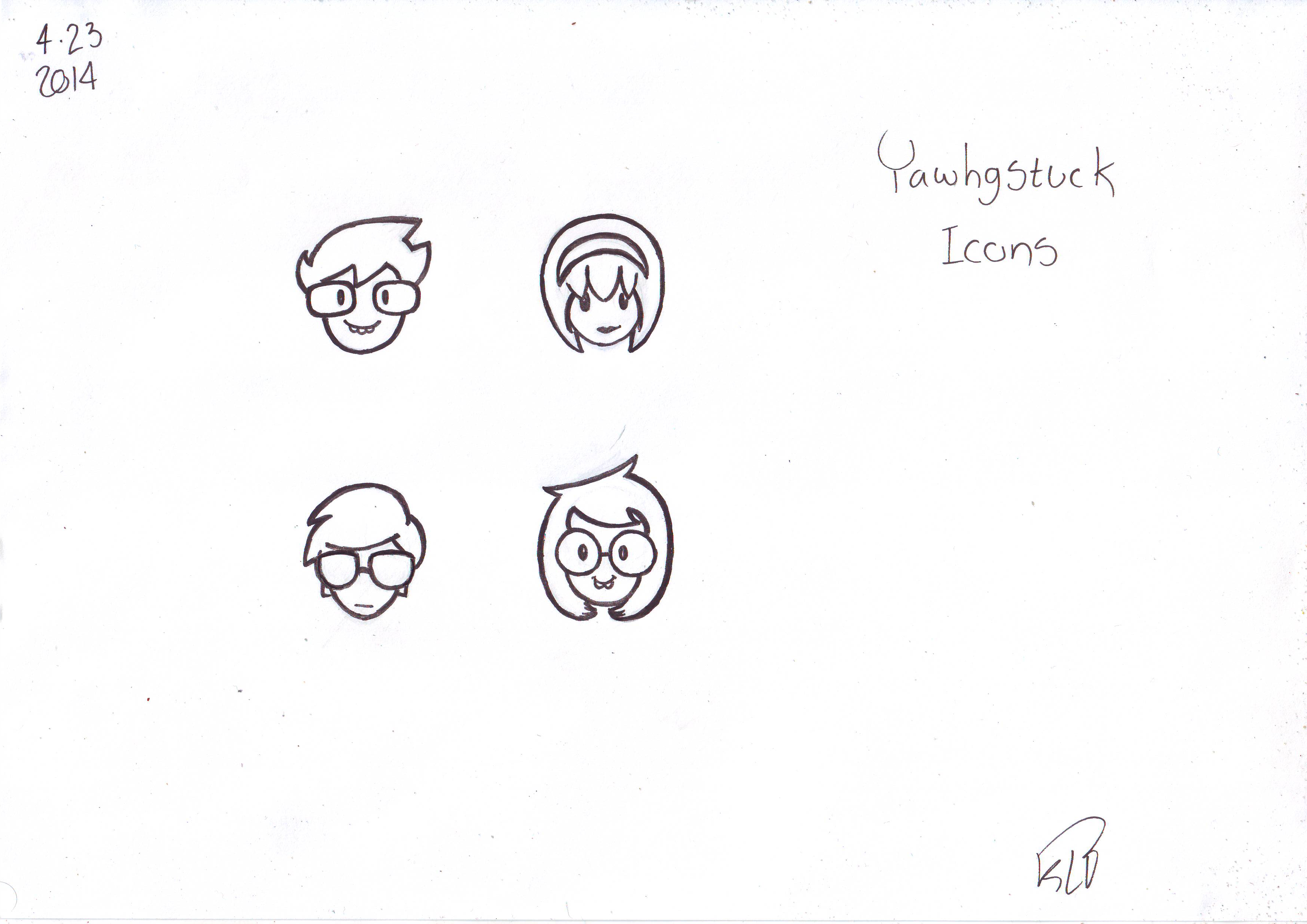Icons for Yawhgstuck