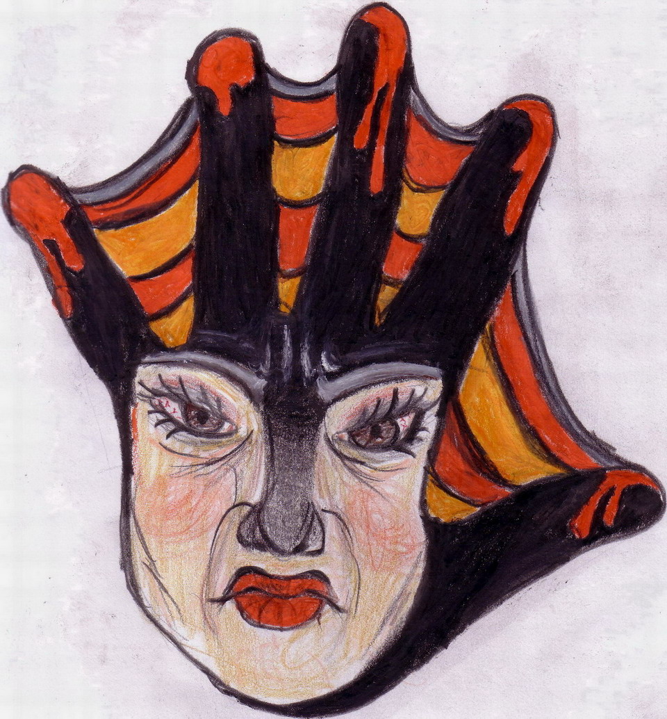 Angry Mask by dtasha on DeviantArt