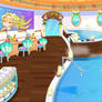 (F2U) Fantage Island Spa Background