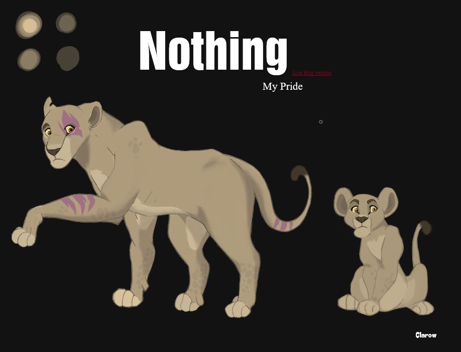 Nothing My Pride Lion King Version By Clarow On Deviantart Nothing My Pride Lion King Version By Clarow On Deviantart