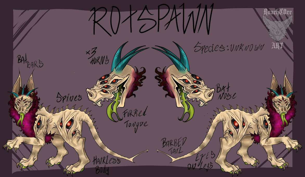 Rot Spawn Rotspawn by SteamyRoachSoup on DeviantArt