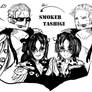 Smoker and  Tashigi