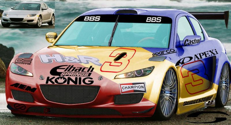 Mazda RX-8 Race Car Photochop by BMan1113VR on DeviantArt