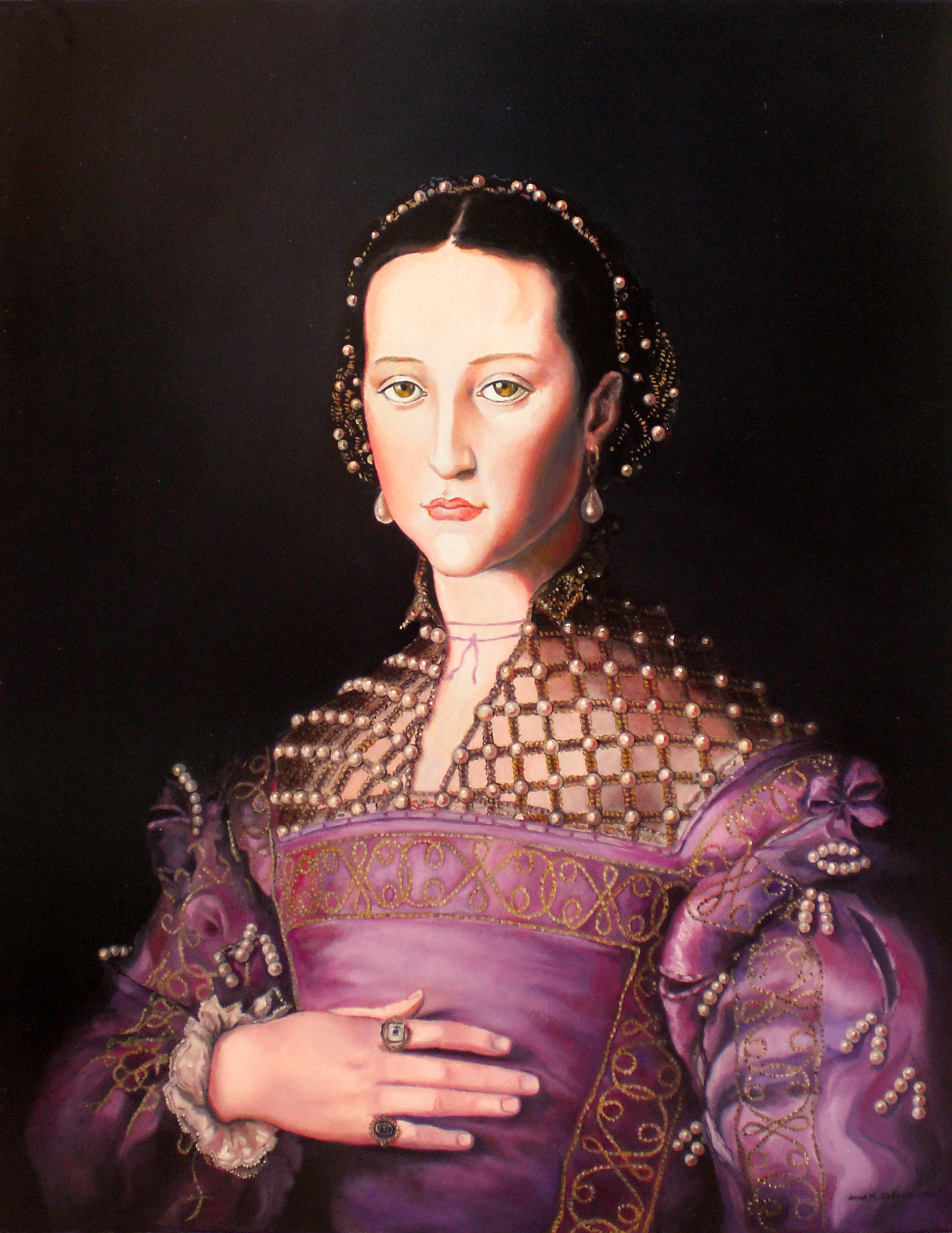 agnolo bronzino - eleonora of toledo