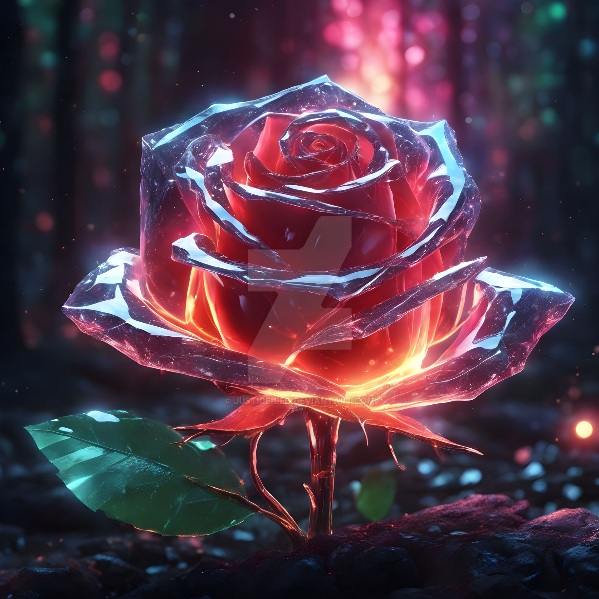 Crystal Rose V2 by Justice-Leo on DeviantArt