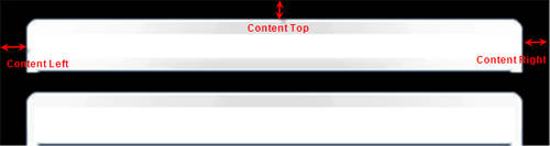 Blur Content in Border Skin