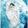 floating mermaid