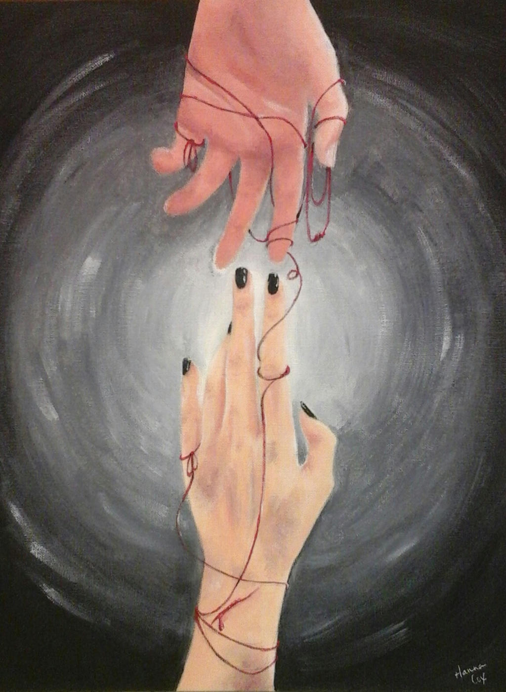 The Red String of Fate by rotissereject on DeviantArt
