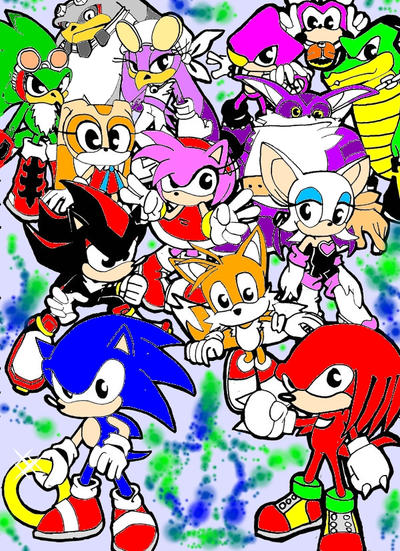 Baby Sonic Characters