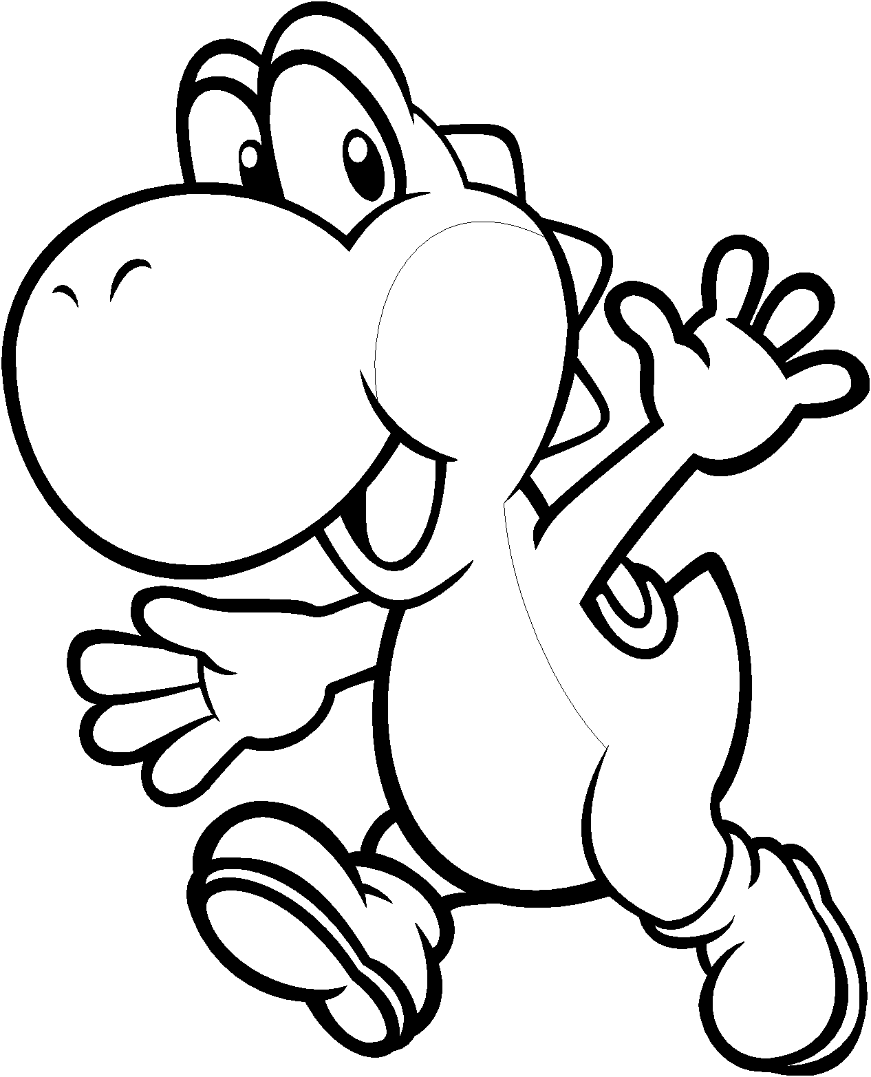 Yoshi Coloring