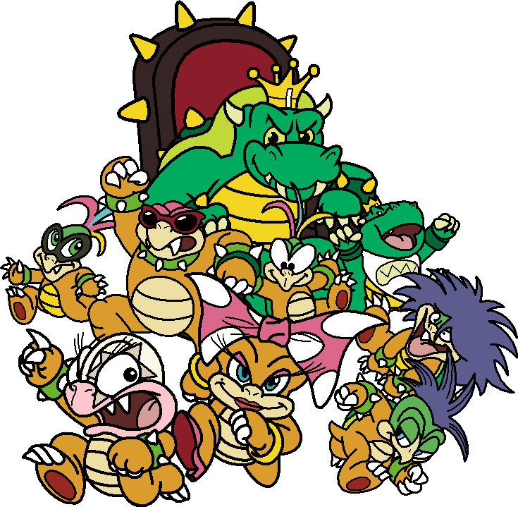 AT: King Koopa and the Koopa Kids