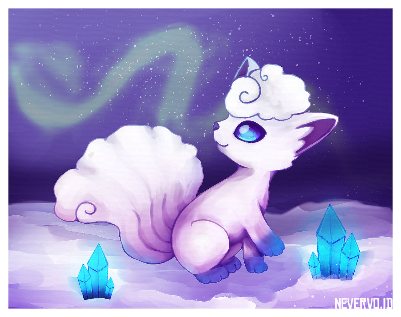Alolan Vulpix by VoidIdol on DeviantArt