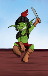 Goblin Warrior (Color)