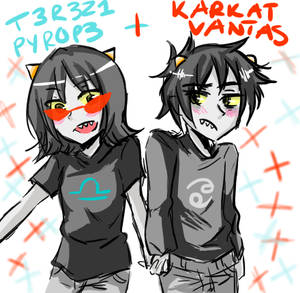 Terezi and Karkat