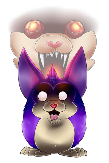 Tattletail and Rainbow by RagzzPizzle on DeviantArt