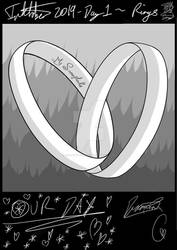 Inktober day 1-simple rings