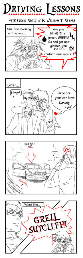 Driving Lessons with Grell and William