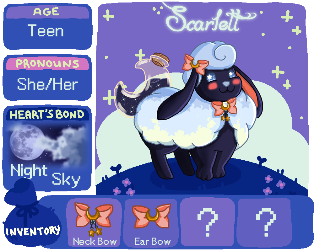 Scarlett the Flufferbun - 2nd Gen Sheet