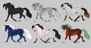 Horse Design Flat Sale - Natural/Fantasy | 4 left!